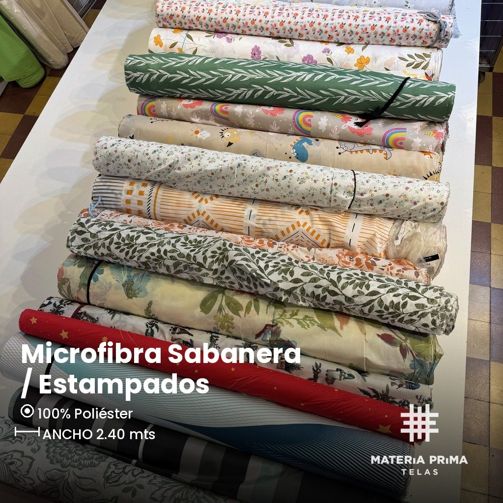 MICROFIBRA SABANERA ESTAMPADOS editada Microfibra sabanera - Imagen 1