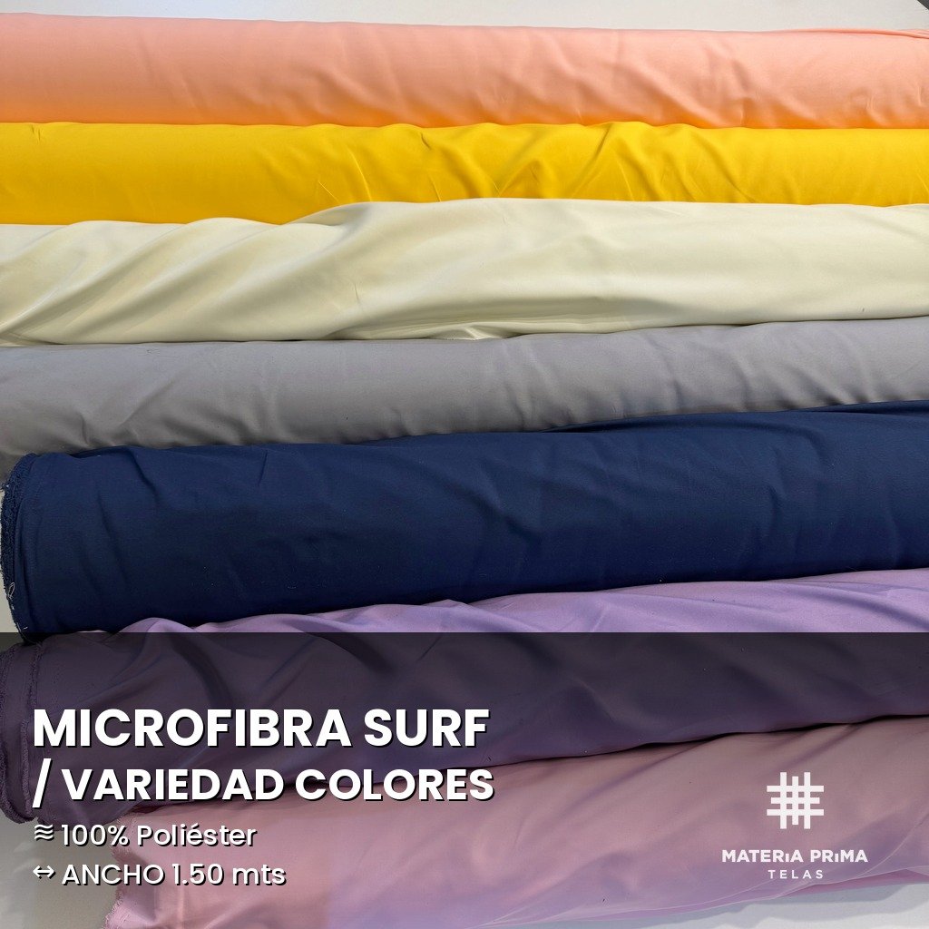MICROFIBRA SURF VARIEDAD COLORES editada Microfibra Surf - Imagen 1
